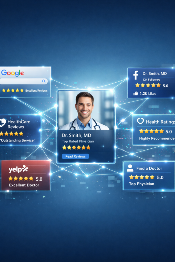 Online reputation management for Clinics